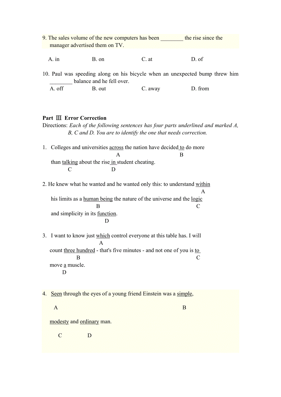 e2英语考试试题_第3页