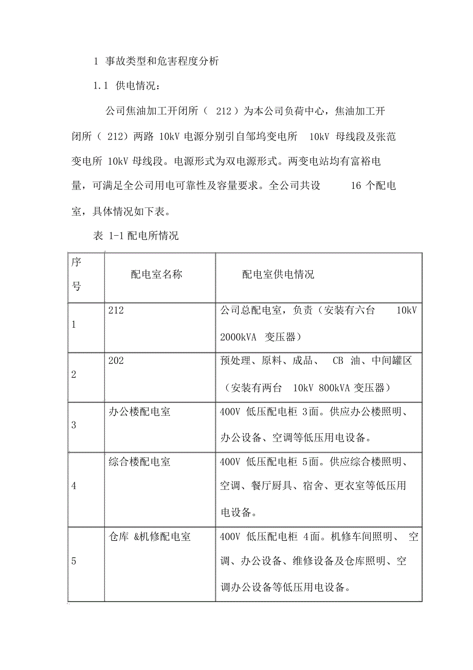 化工企业停电专项应急预案_第3页