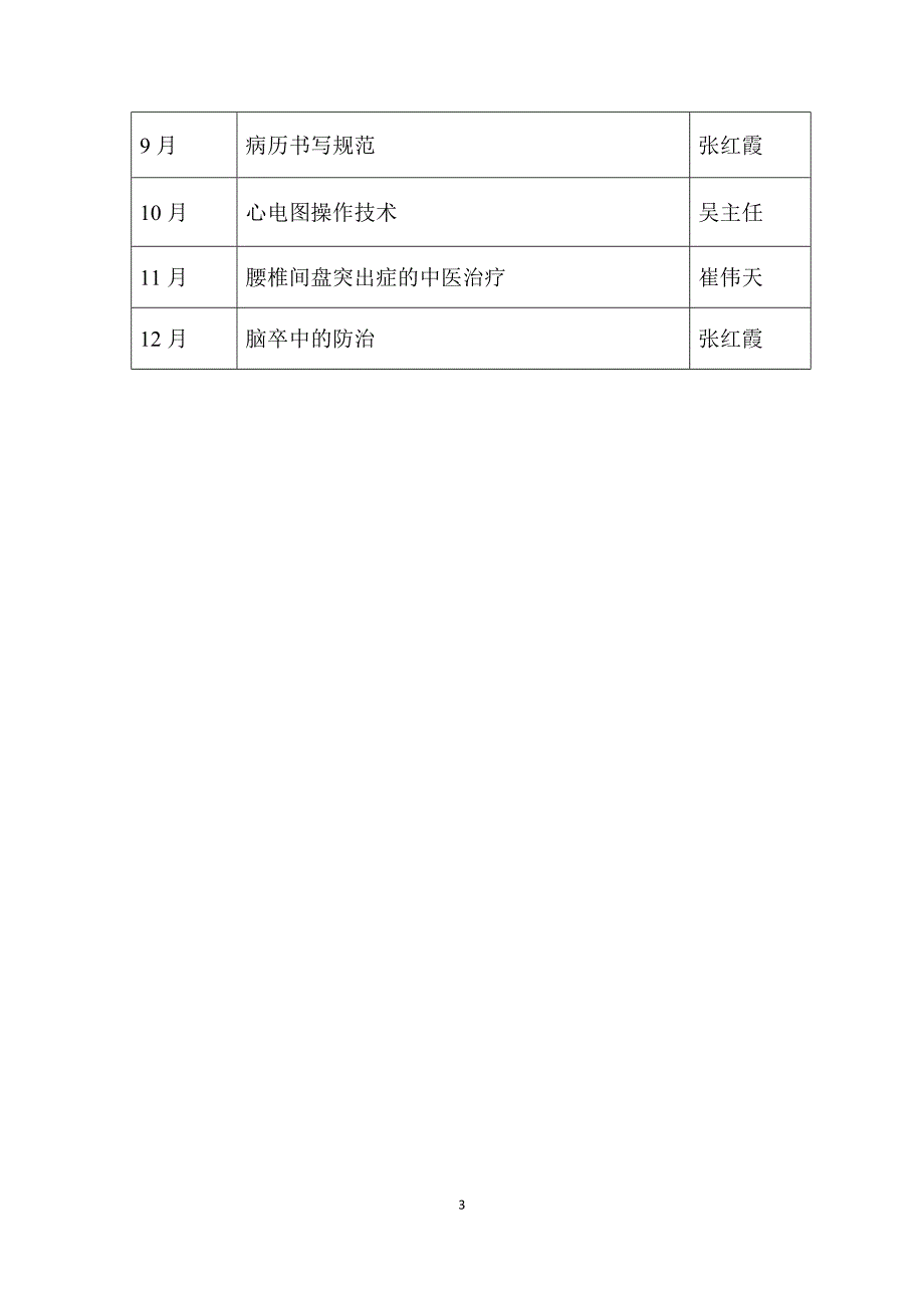 2017年临床医生三基培训计划-（最新）_第3页