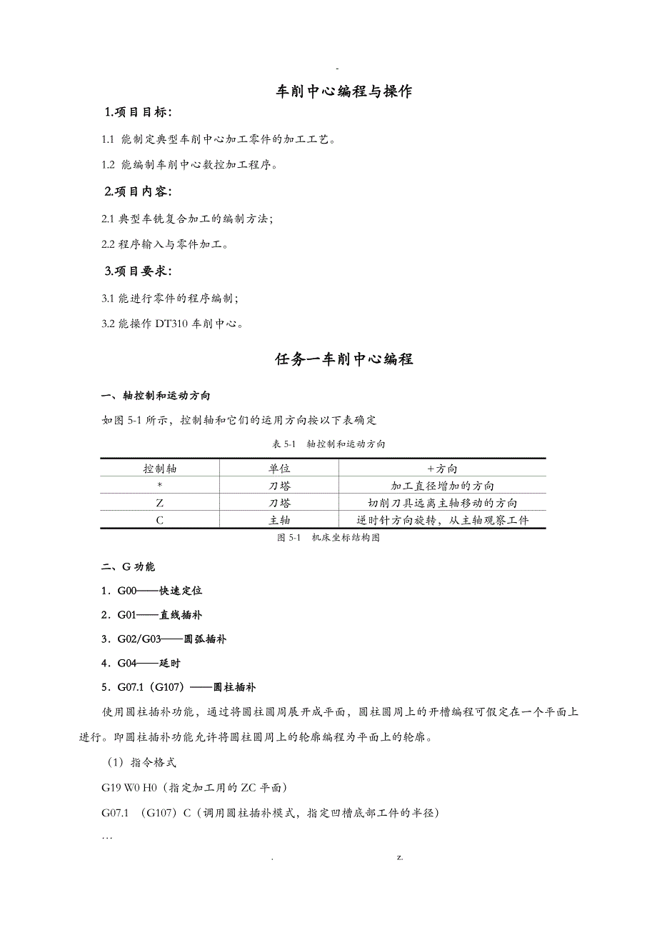 车铣复合中心编程与操作_第1页