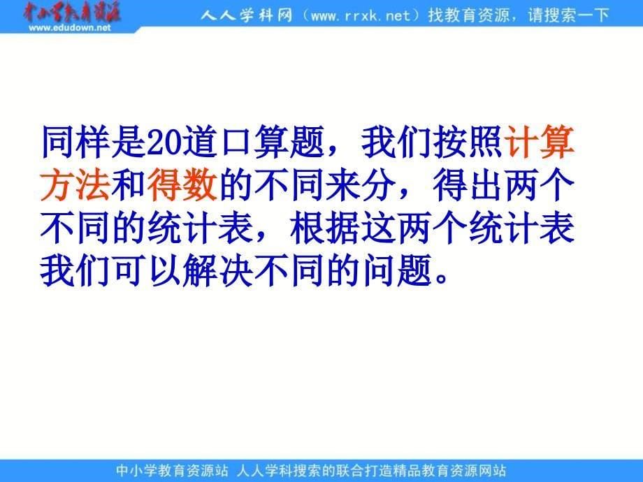 苏教版三年级下册《统计》课件.ppt_第5页