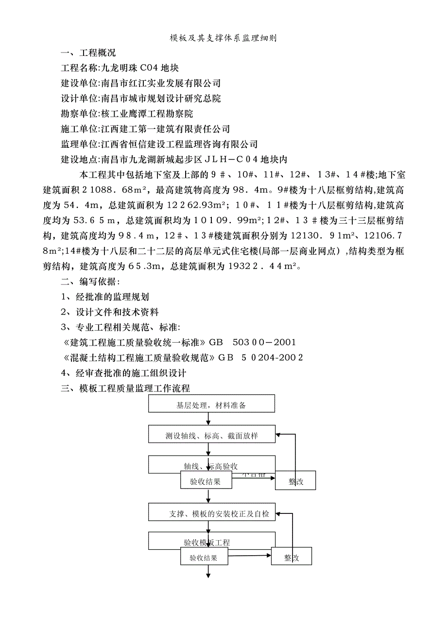 模板及其支撑体系监理细则_第2页