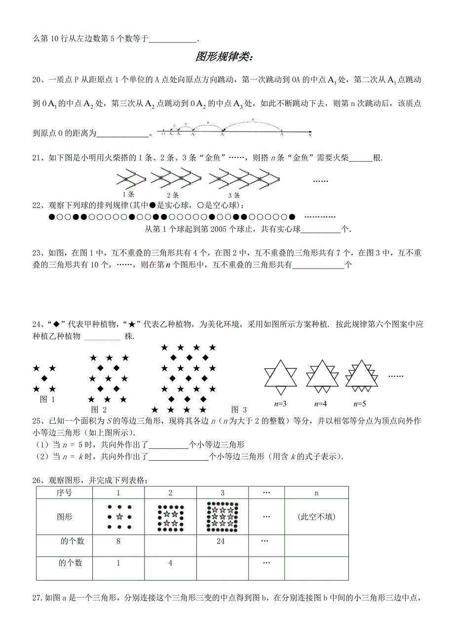 2015初一数学上规律题_第3页