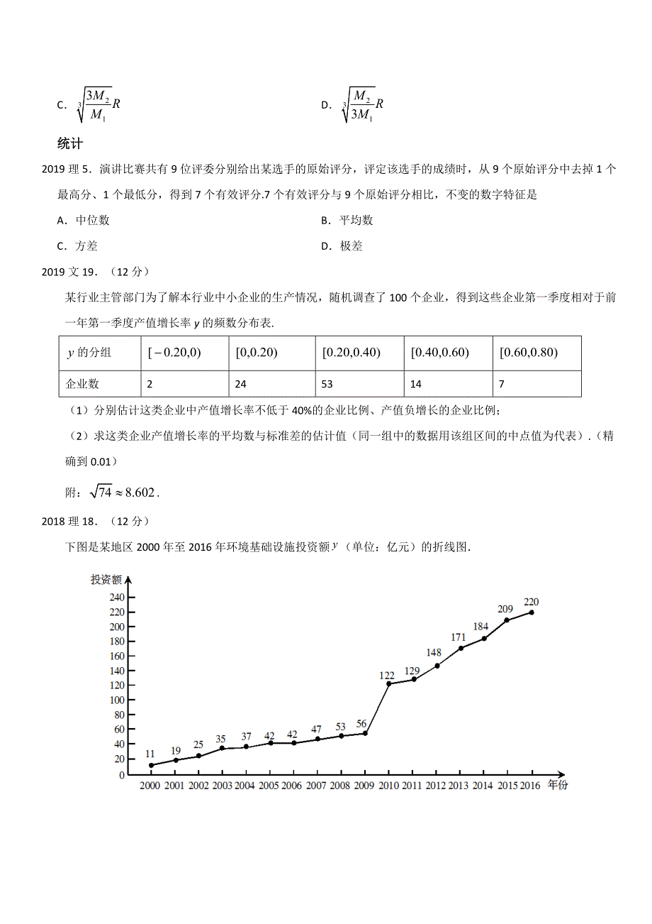 ~历年辽宁数学高考真题分类整理(可编辑修改word版)_第4页