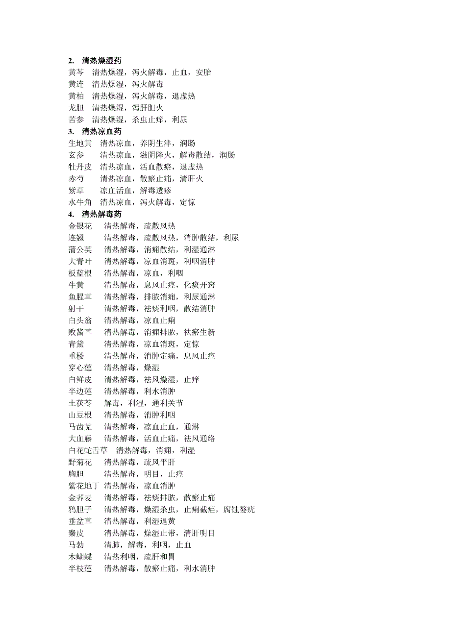 中药二所有药功效2-1_第2页