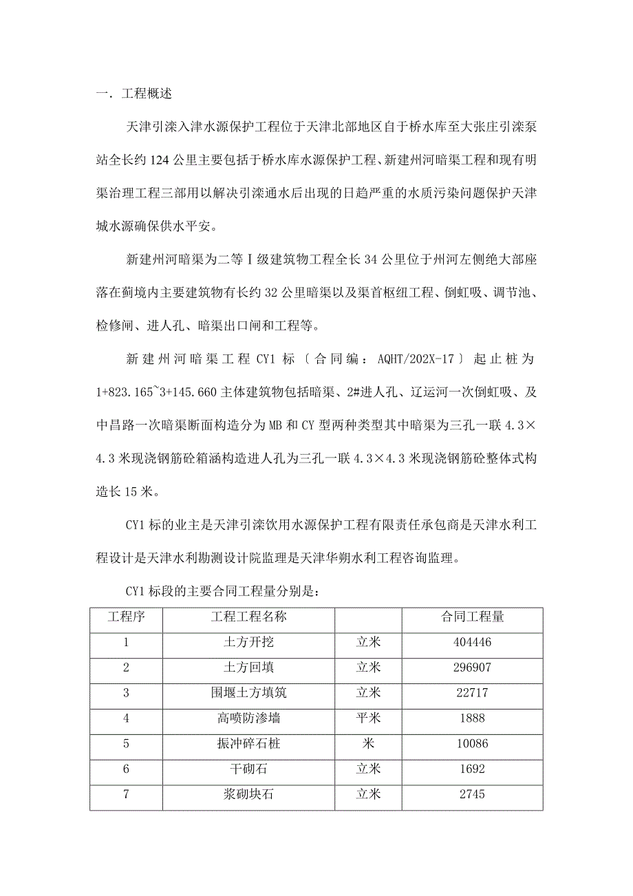 水源保护工程监理月报_第2页