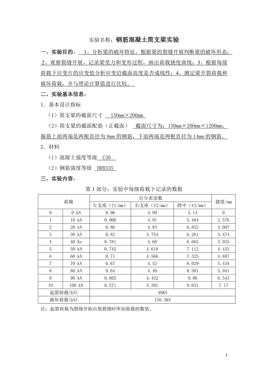 大工18春《水利工程实验(二)》实验报告及要求_第3页