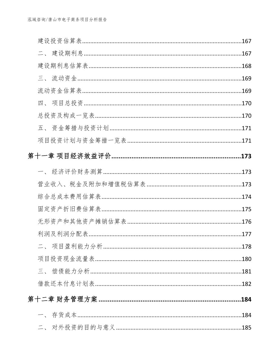 唐山市电子商务项目分析报告_模板_第4页