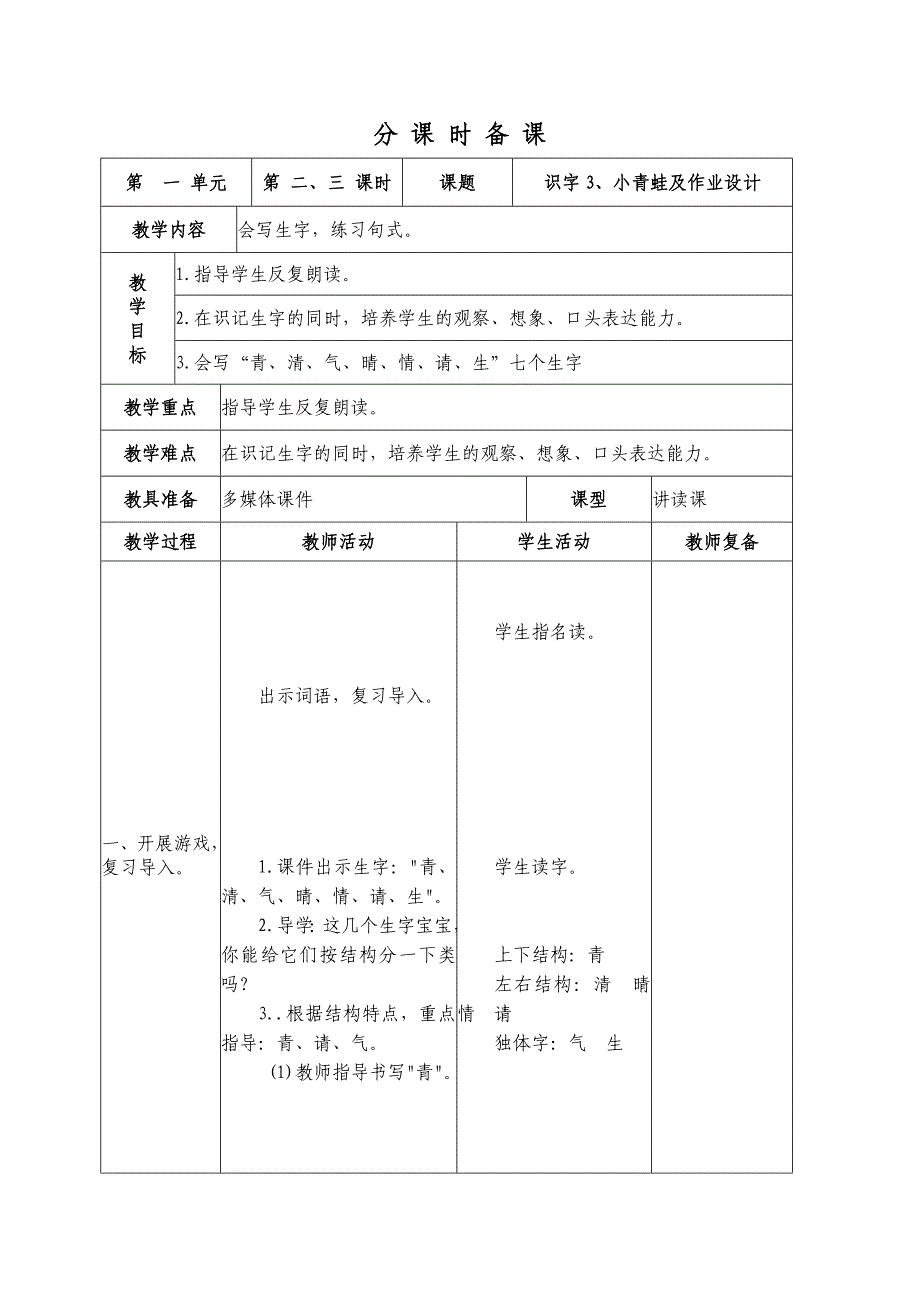 一年级语文小青蛙_第4页