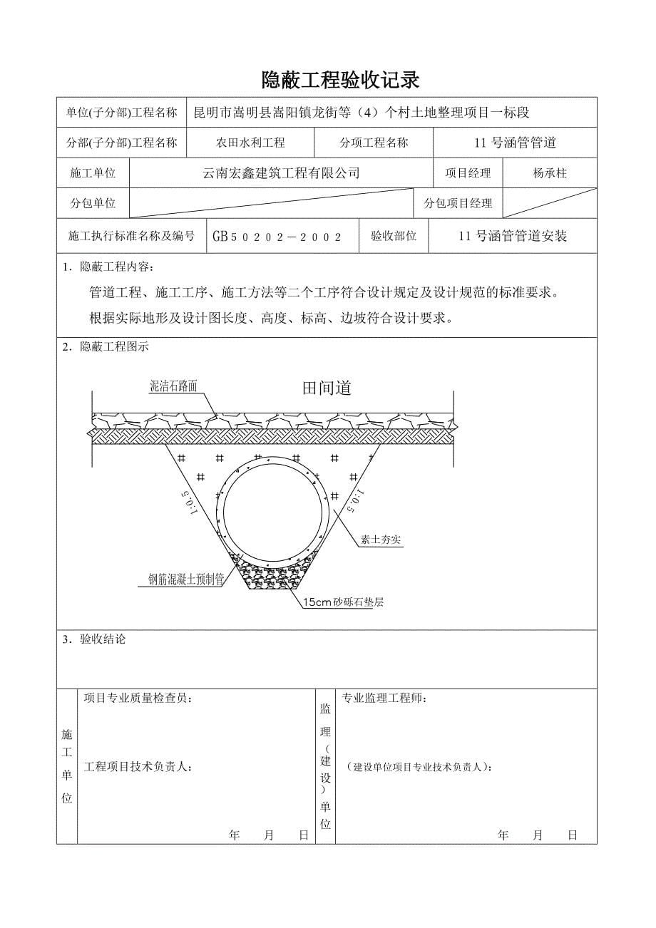 给水管道及配件装置工程考验批质量验收记录表.docx_第5页