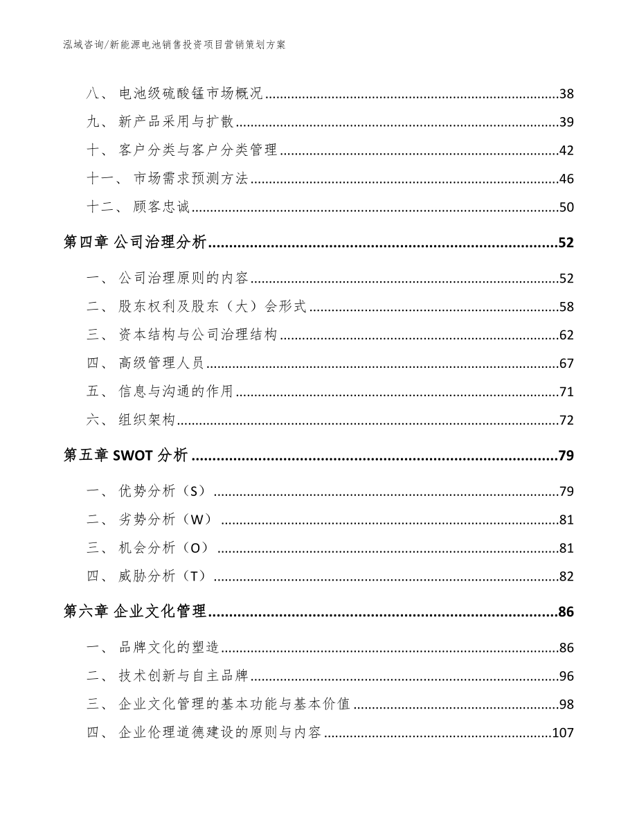 新能源电池销售投资项目营销策划方案_模板范文_第3页