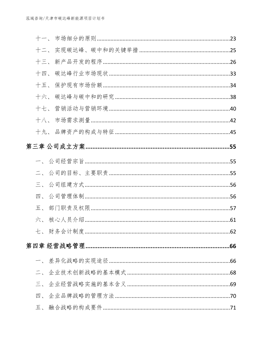 天津市碳达峰新能源项目计划书【范文参考】_第2页