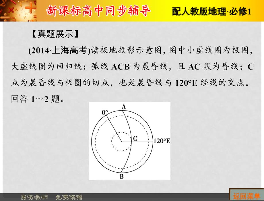 长江作业高中地理 第一章 行星地球章末整合提升课件 新人教版必修1_第5页