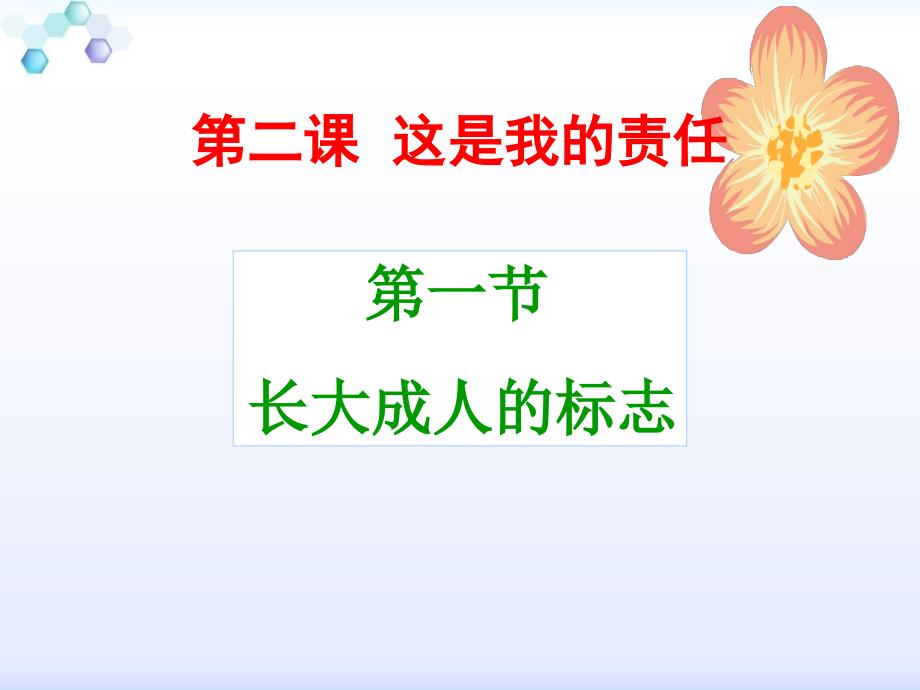 长大成人的标志九年级人民版道德与法治上册_第1页