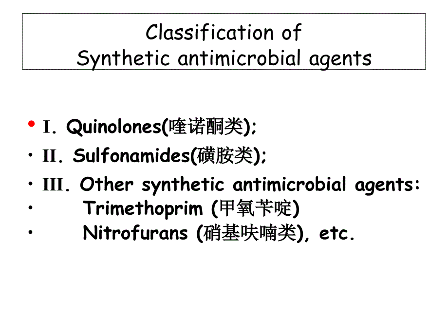 人工合成抗菌药PPT课件_第2页