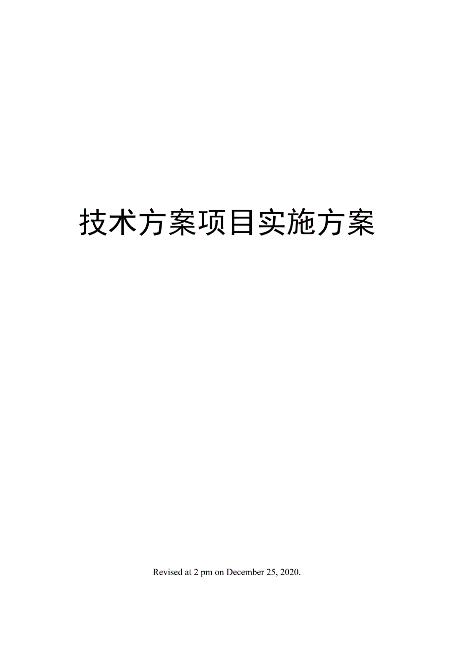 技术方案项目实施方案_第1页