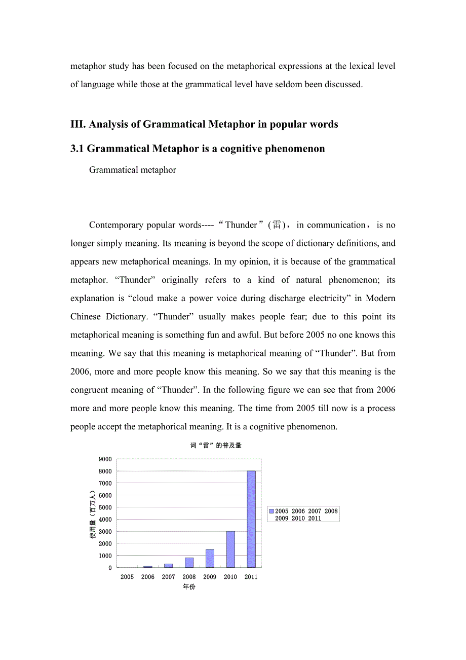 Analysis of Grammatical metaphor in popular words_第4页