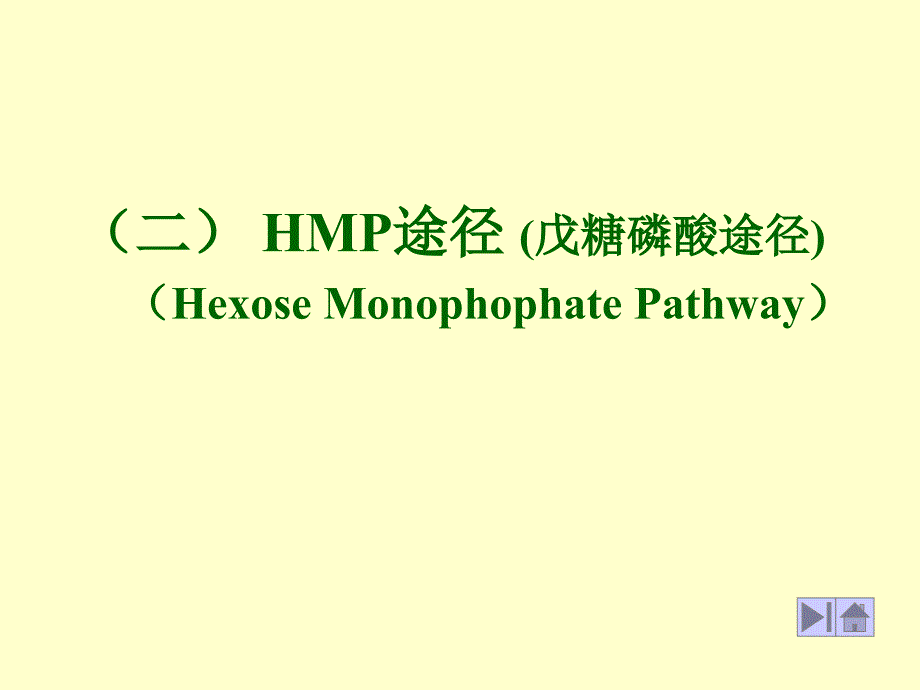 二HMP途径戊糖磷酸径Hexose_第1页