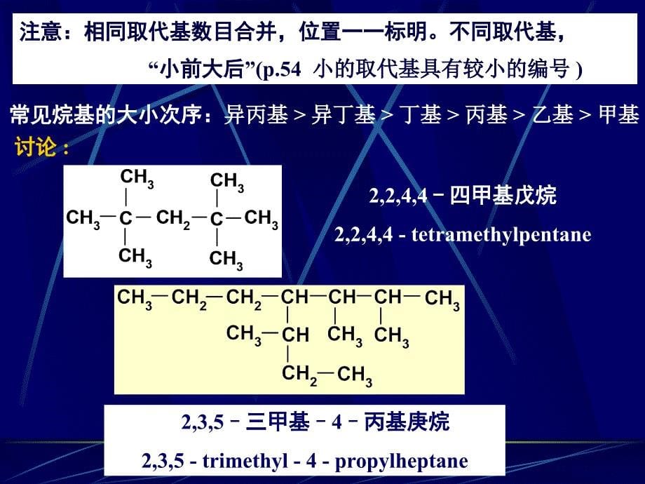 有机化学课件：第四章烷烃和环烷烃_第5页