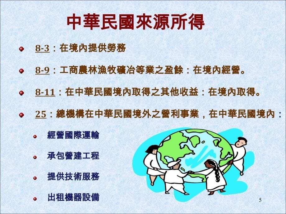 境内所得认定原则与扣缴及个人海外所得课税专题研讨_第5页