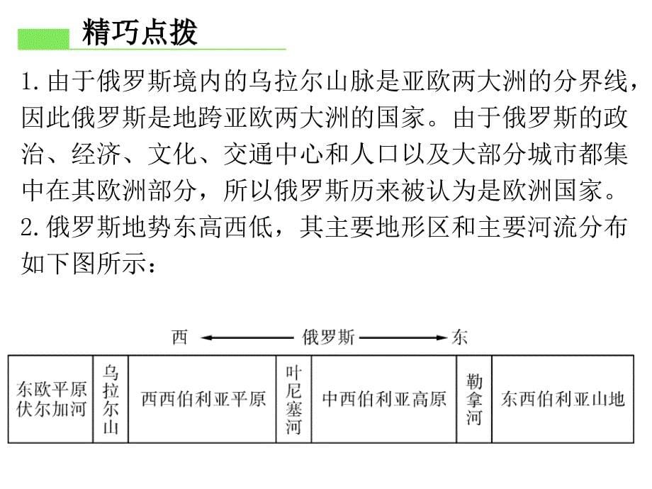 人教版七年级地理俄罗斯课件_第5页