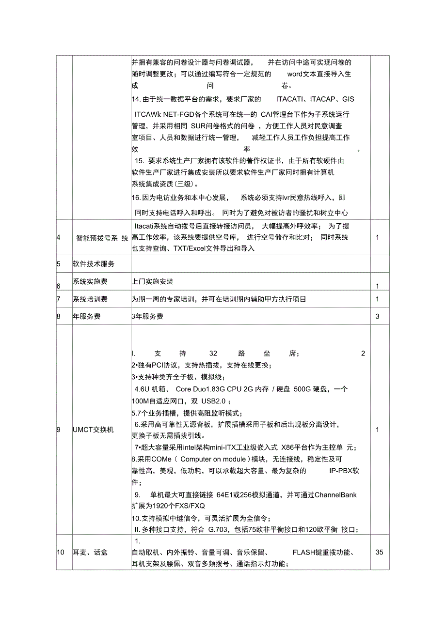 货物需求及技术要求_第3页