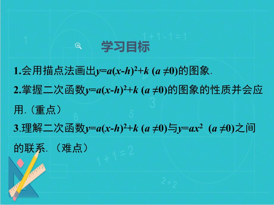 二次函数y=a(x-h)2+k(a≠0)的图象与性质 (3)_第2页