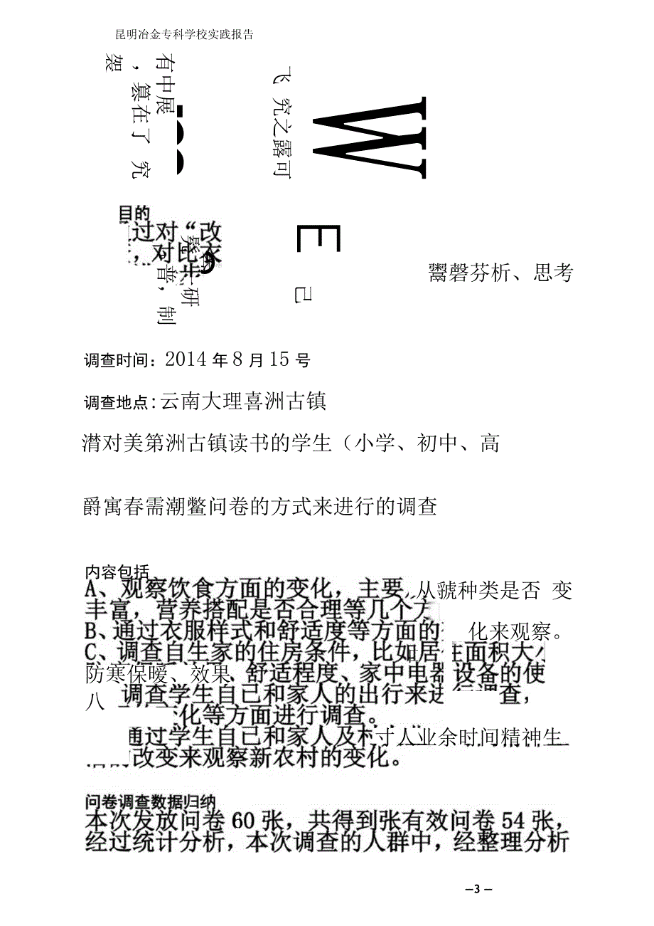 改革开放变化实践报告_第3页