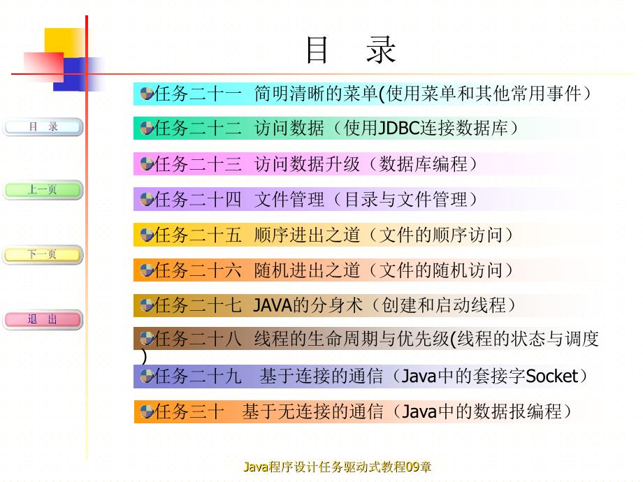 Java程序设计任务驱动式教程09章课件_第4页