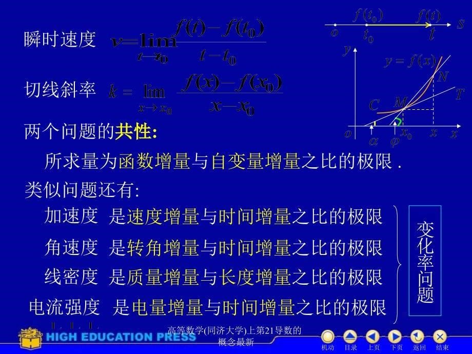 高等数学同济大学上第21导数的概念最新课件_第5页