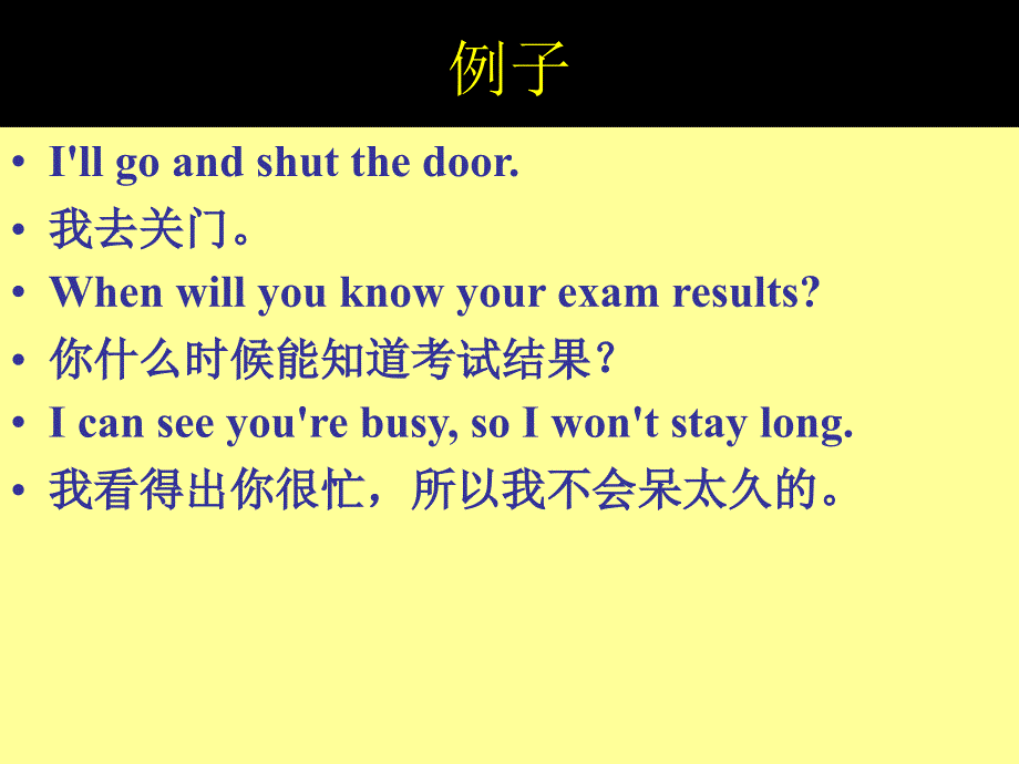 英语一般将来时ppt课件_第4页