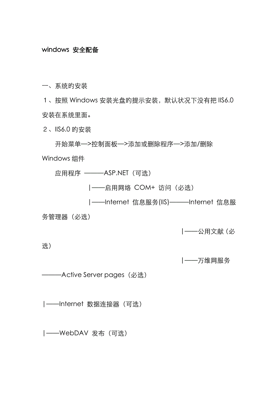 windows 安全配置_第1页