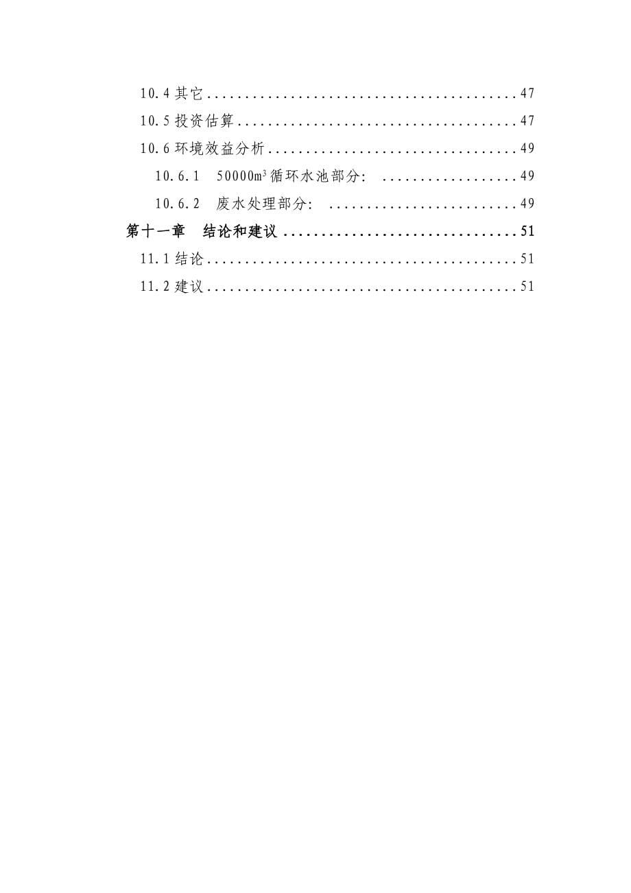 某某化工企业环保节水技术改造项目可行性研究报告生产氯碱及其下游产品为主的综合性化工企业_第5页