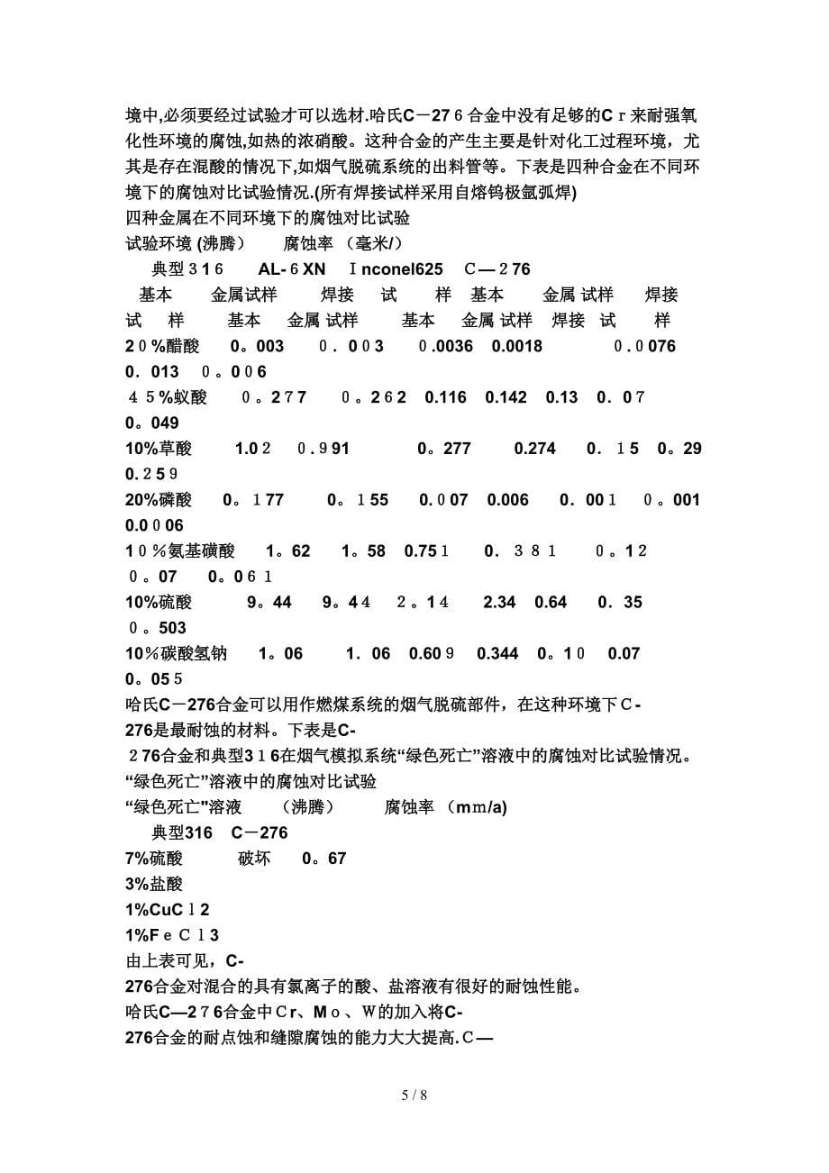 哈氏合金成分特性介绍_第5页