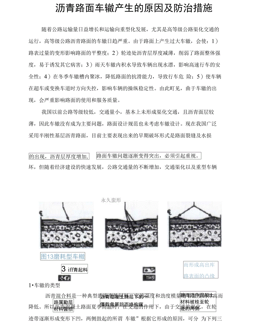 车辙的形成原因及预防措施_第1页