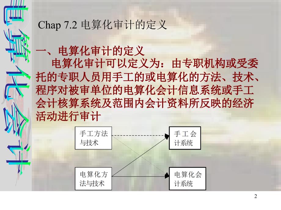 电算化审计的产生和发展PPT课件_第2页