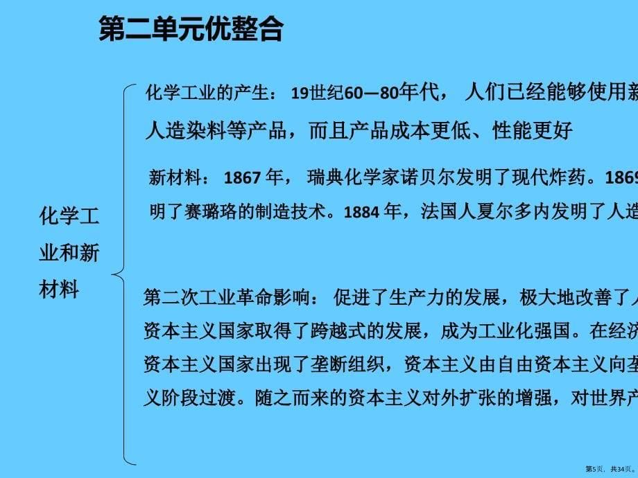 (部编版)第二次工业革命和近代科学文化优秀教学课件_第5页