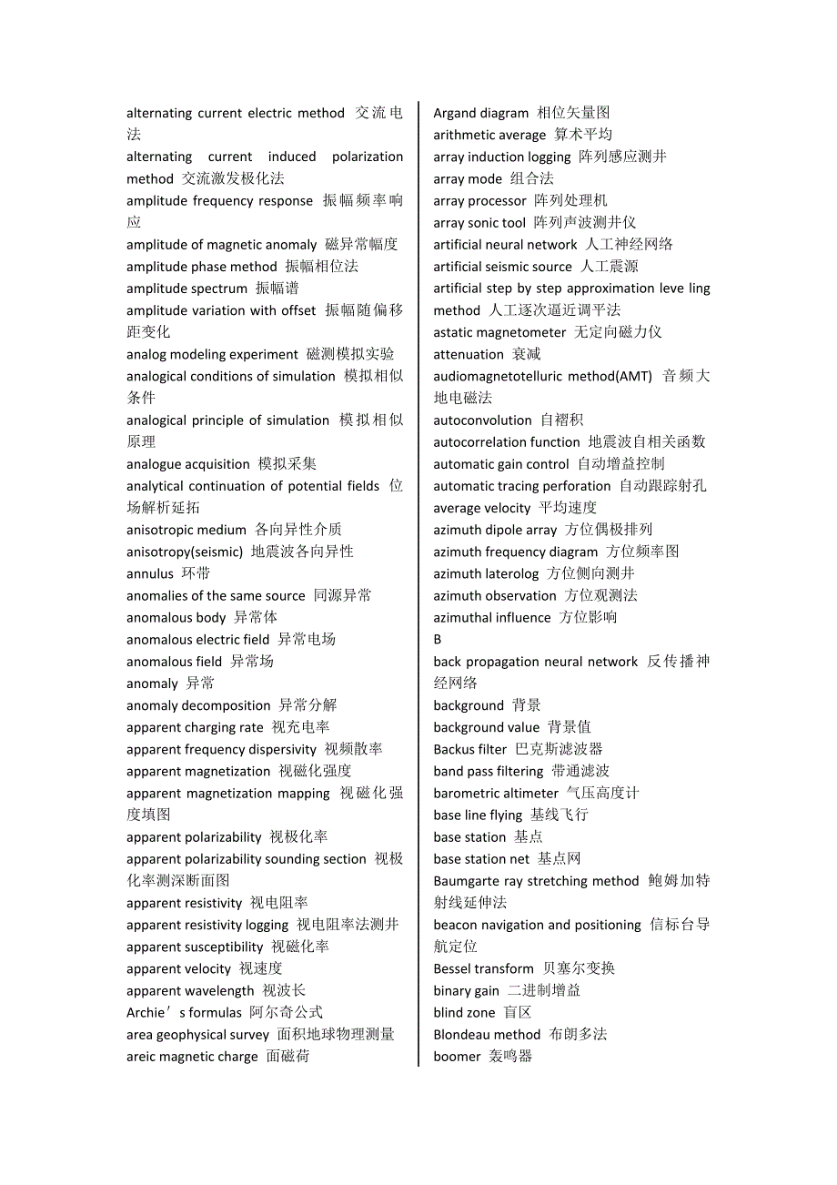 地球物理及地质专业词汇.docx_第2页