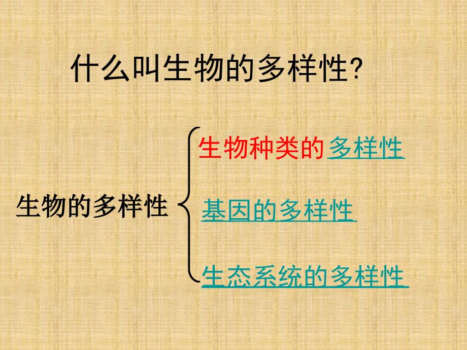 初中八年级生物上册第六单元第二章认识生物多样性名师优质课件新版新人教版_第2页