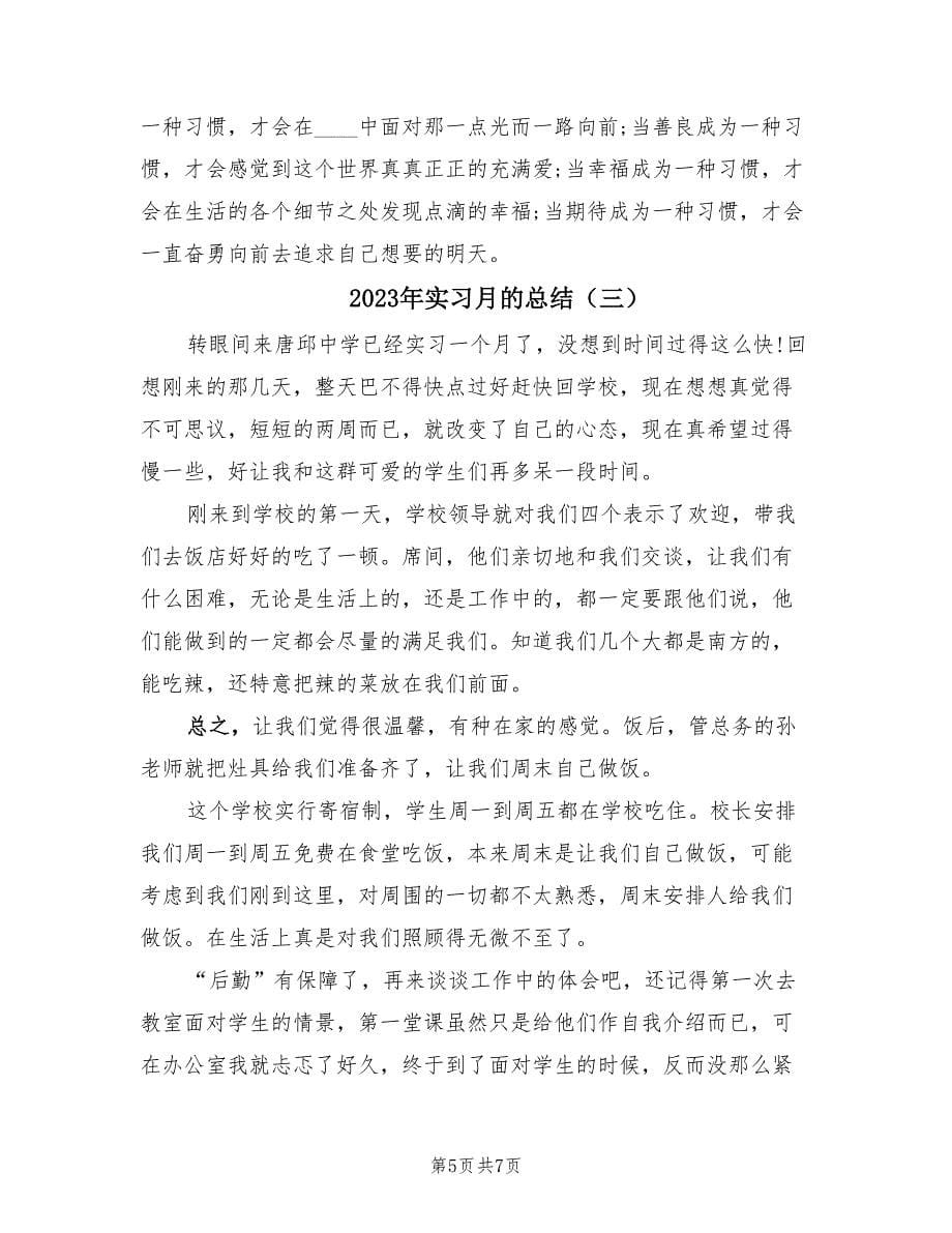 2023年实习月的总结（三篇）.doc_第5页