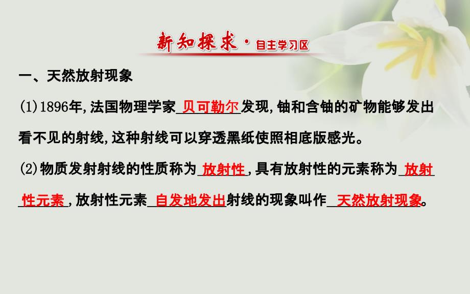 高中物理 第十九章 原子核 1 原子核的组成课件2 新人教版选修3-5_第2页