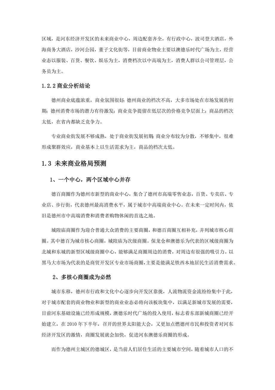 德州商业情况报告2_第5页