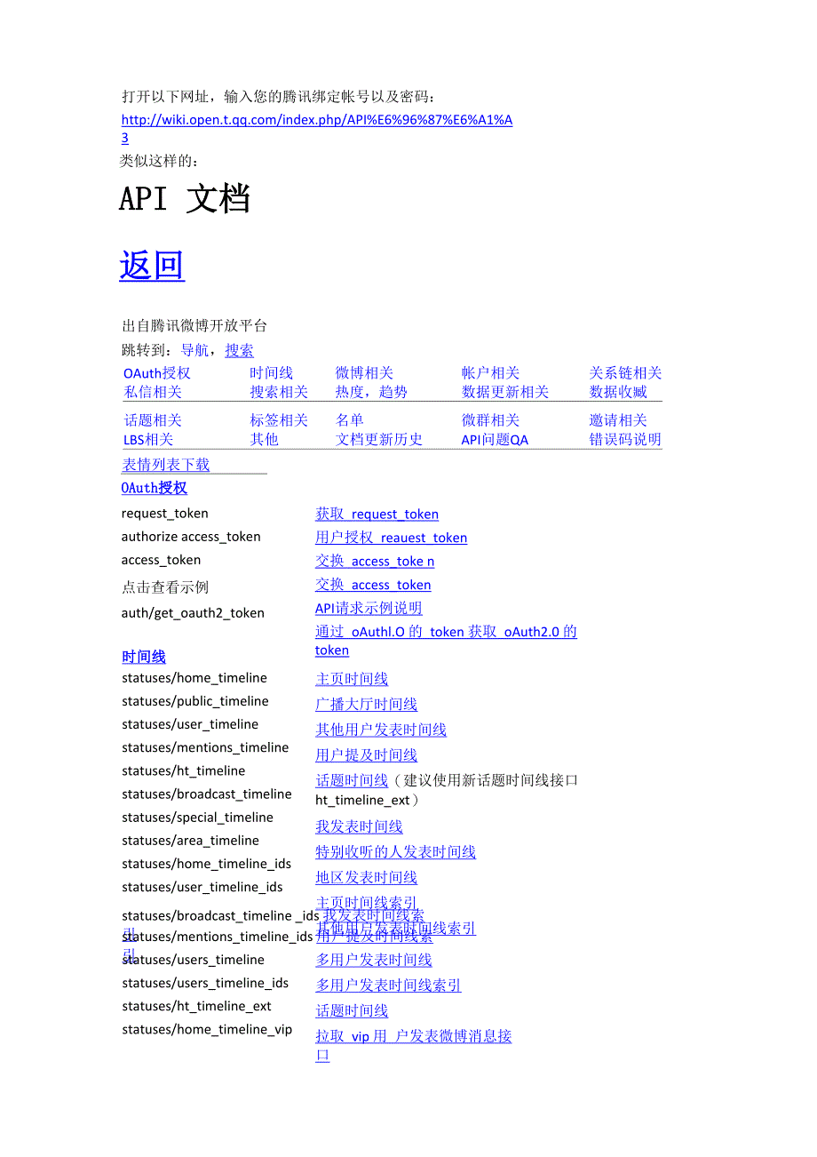 腾讯对外接口API文档_第1页