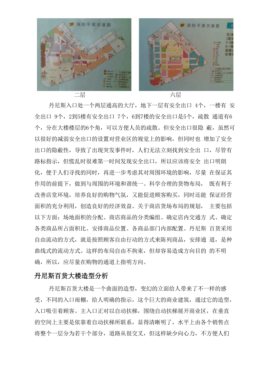 郑州丹尼斯百货空间环境分析_第4页