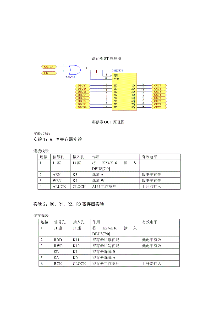 实验一 寄存器实验_第3页