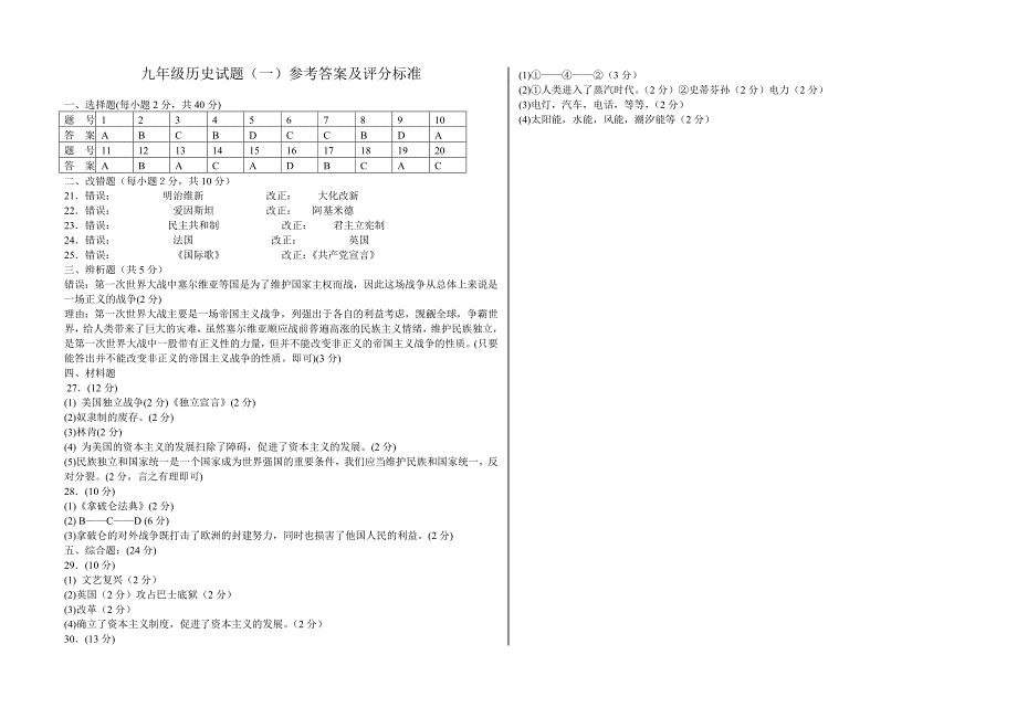 2013~2014学年第一学期期末质量检查.doc_第3页