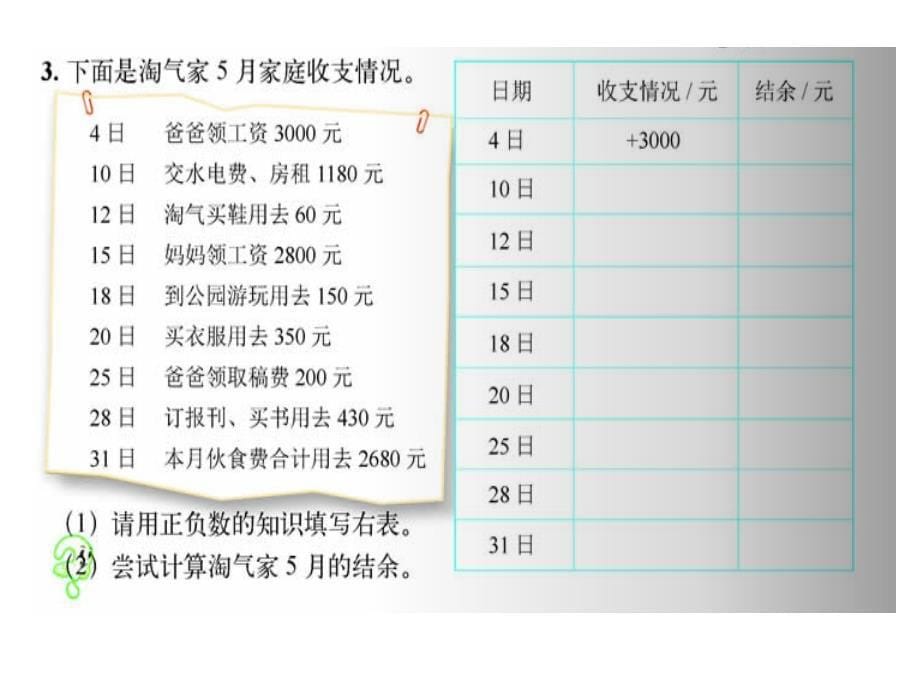 最新版北师大版六年级数学下册总复习整数复习二ppt课件_第5页