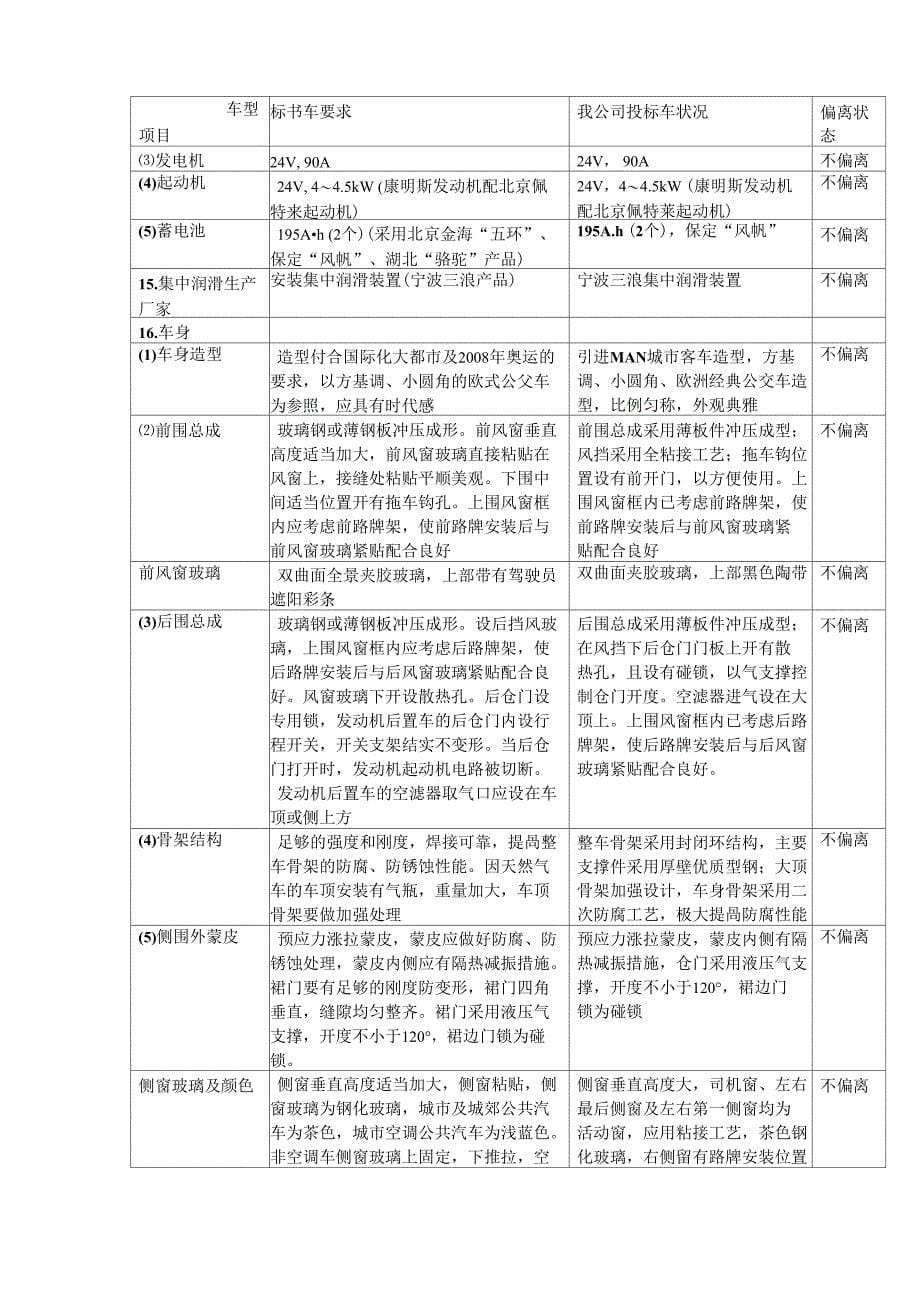 宇通客车技术参数_第5页