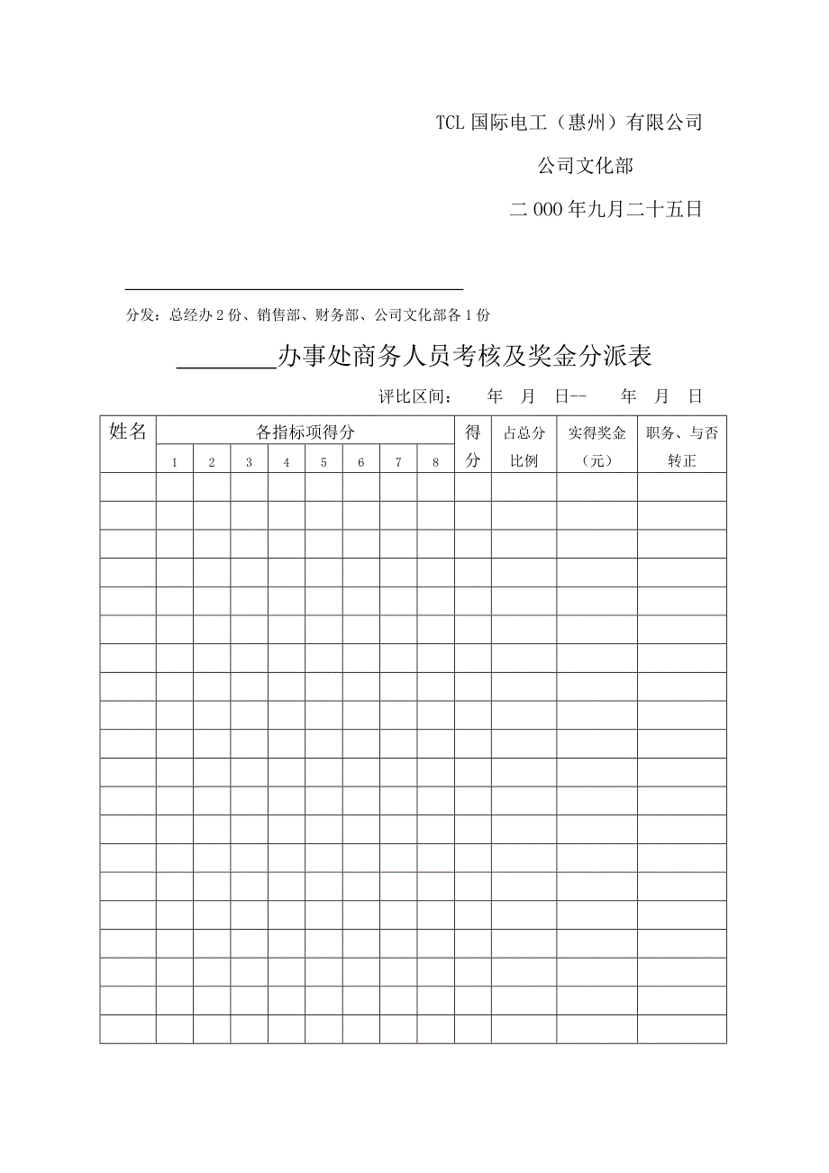 TCL商务人员考核制度样本.doc_第4页