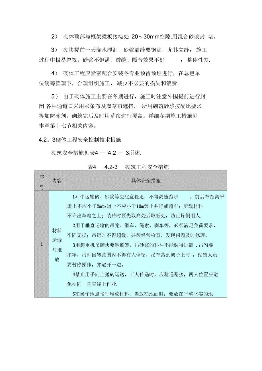 砌体施工方案完整_第5页